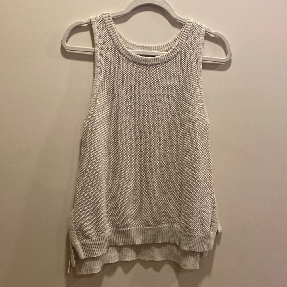 UNIVERSAL THREAD Cream Knit Tank
